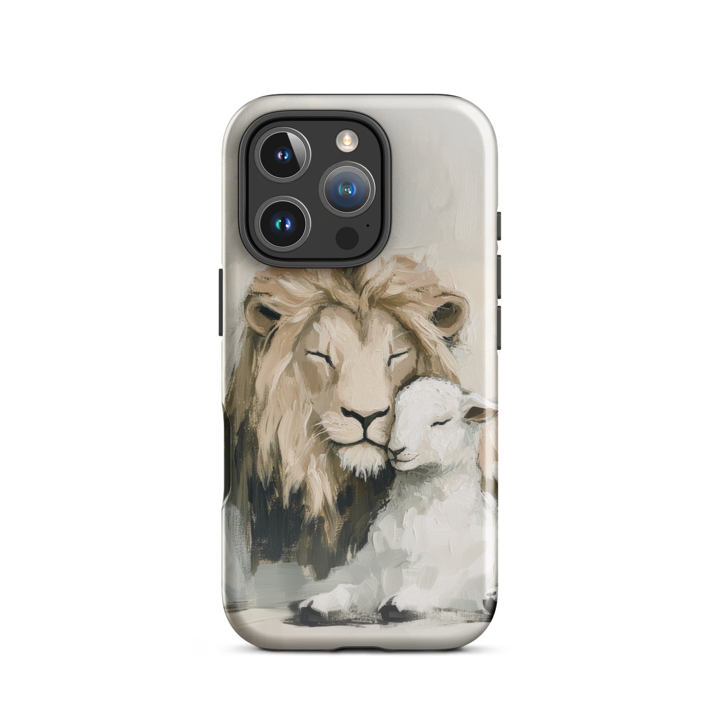 iphone 16 pro lion and lamb glossy