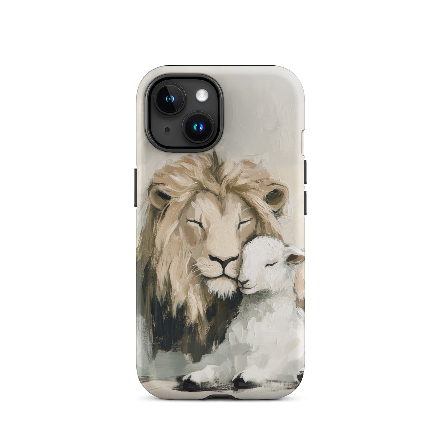 iphone 15 lion and lamb matte