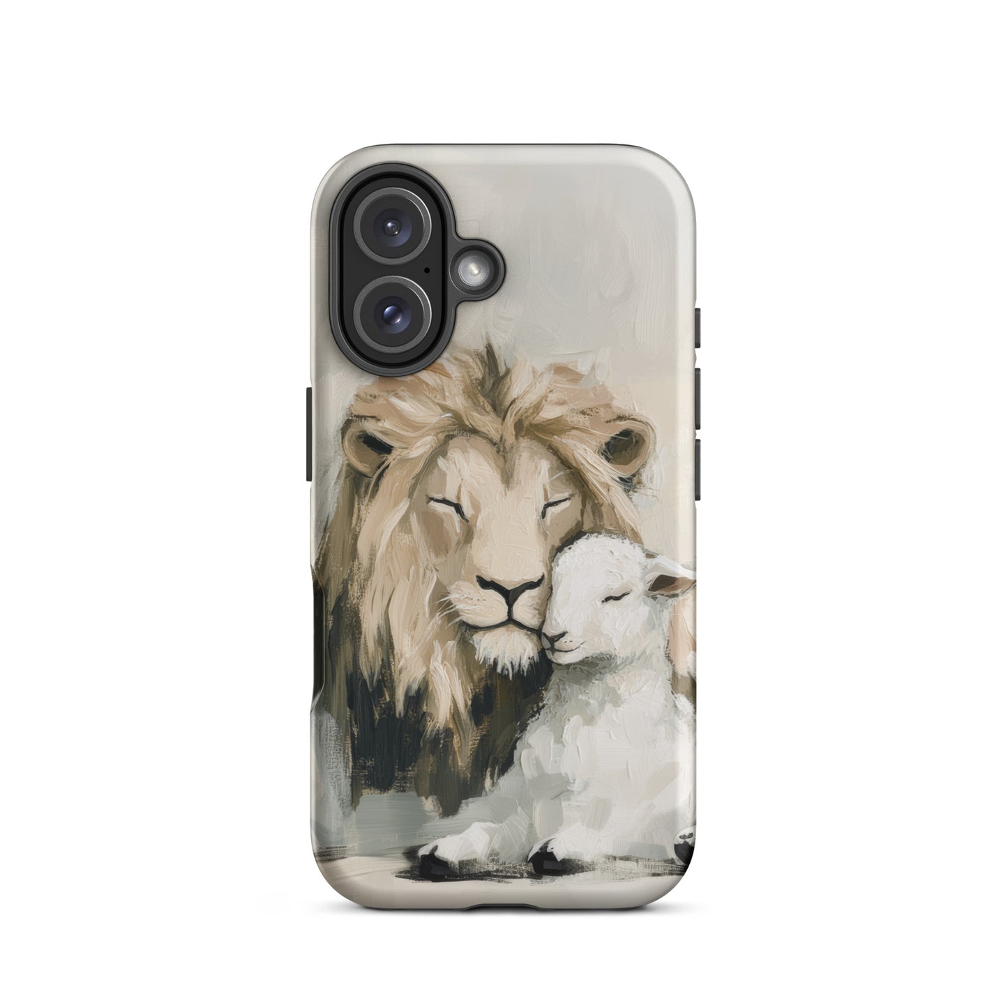 iphone 16 lion and lamb matte