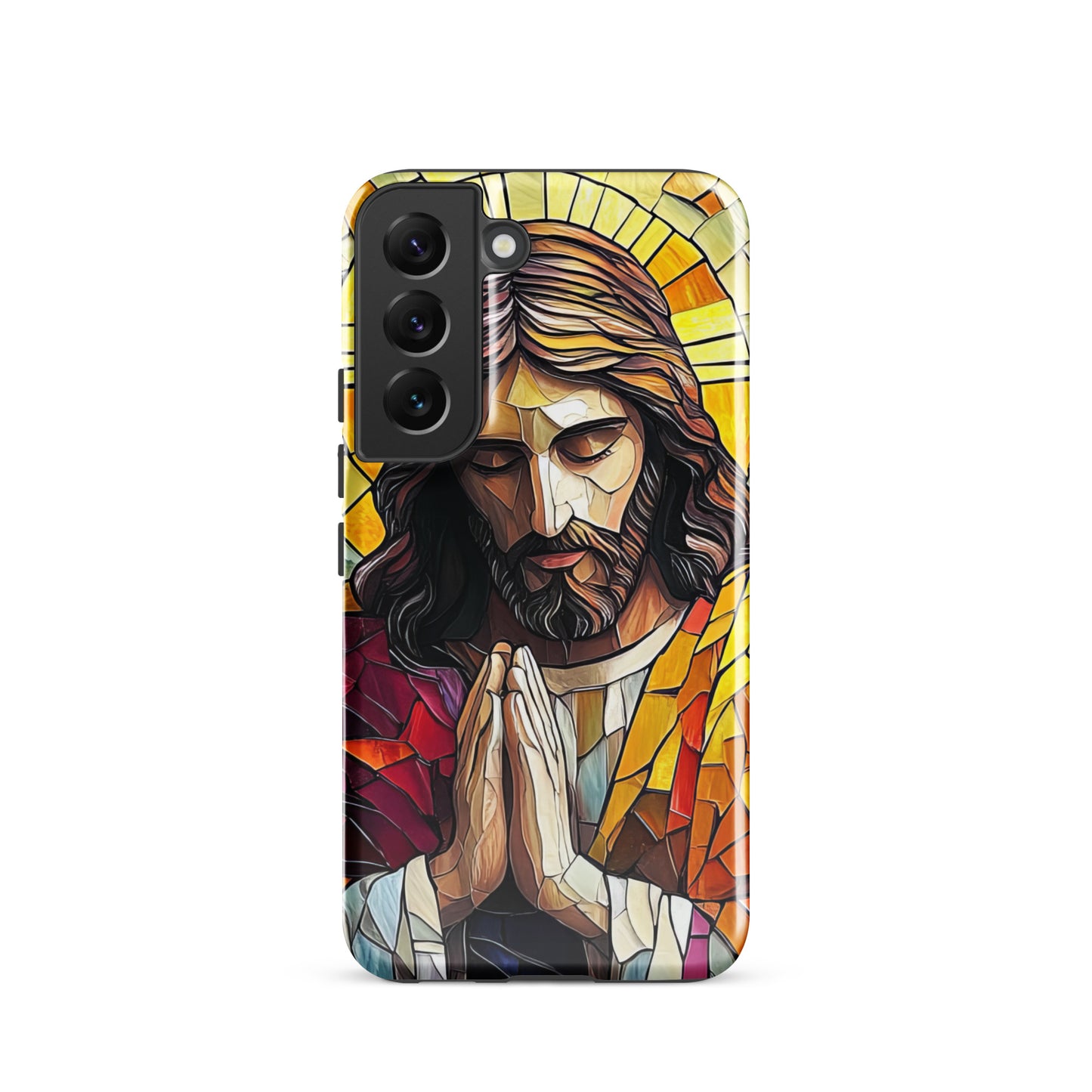 Jesus Praying Mosaic Art - Tough Case for iPhone®
