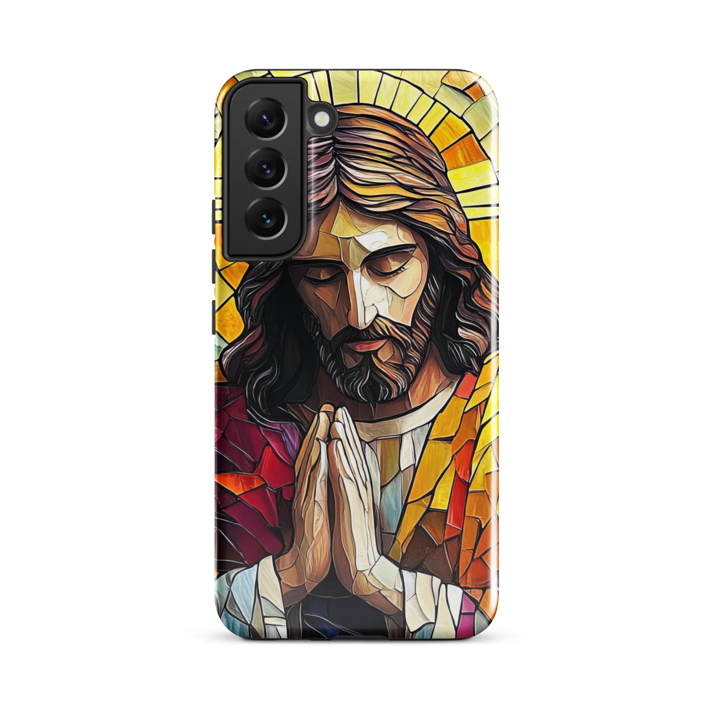 Jesus Praying Mosaic Art - Tough Case for iPhone®