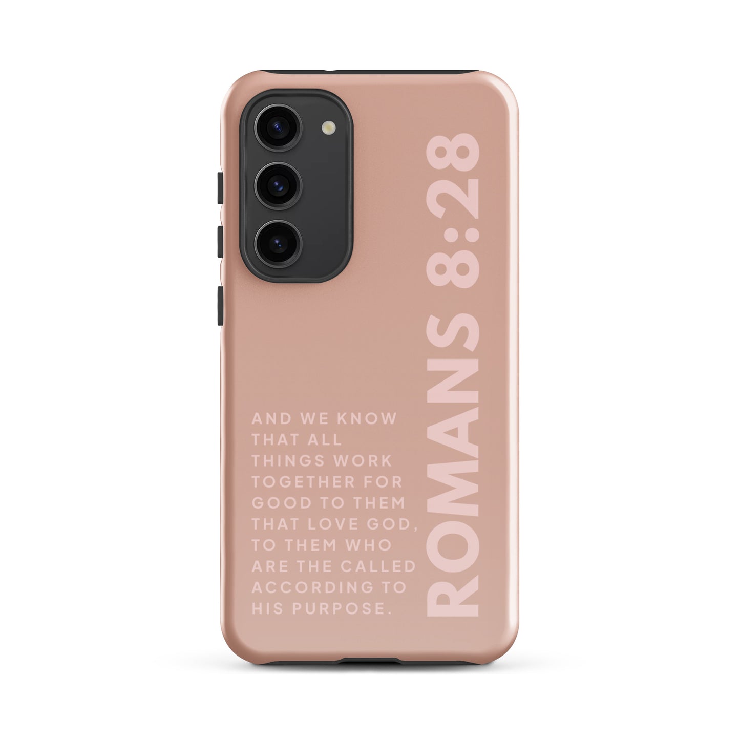 Romans 8:28 - Tough Case for iPhone and Samsung