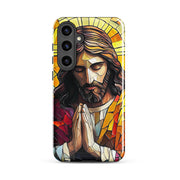 Jesus Praying Mosaic Art - Tough Case for iPhone®