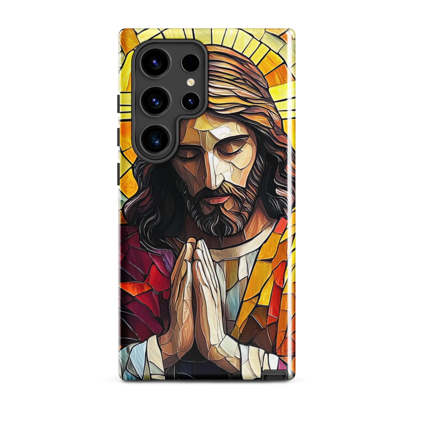 Jesus Praying Mosaic Art - Tough Case for iPhone®