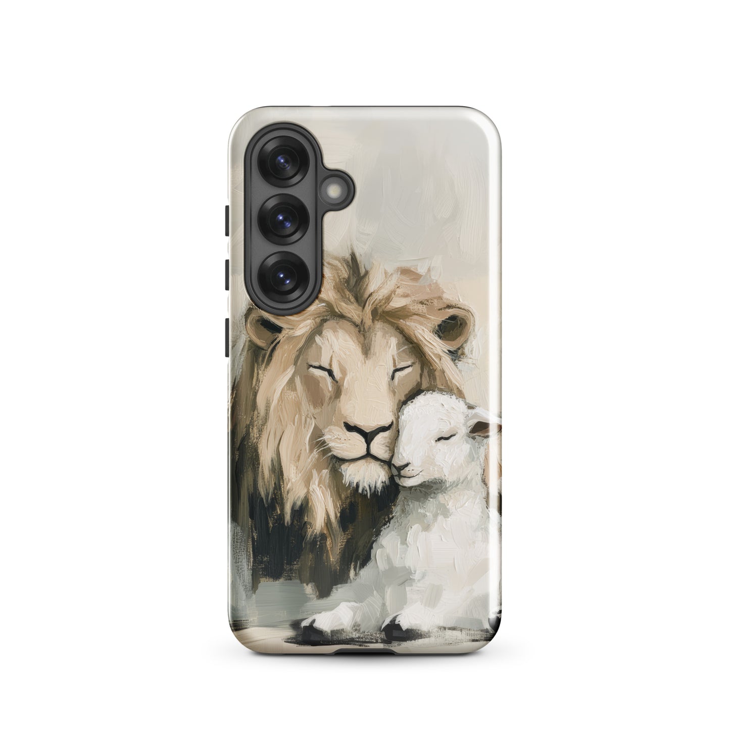 samsung s25 lion and lamb glossy