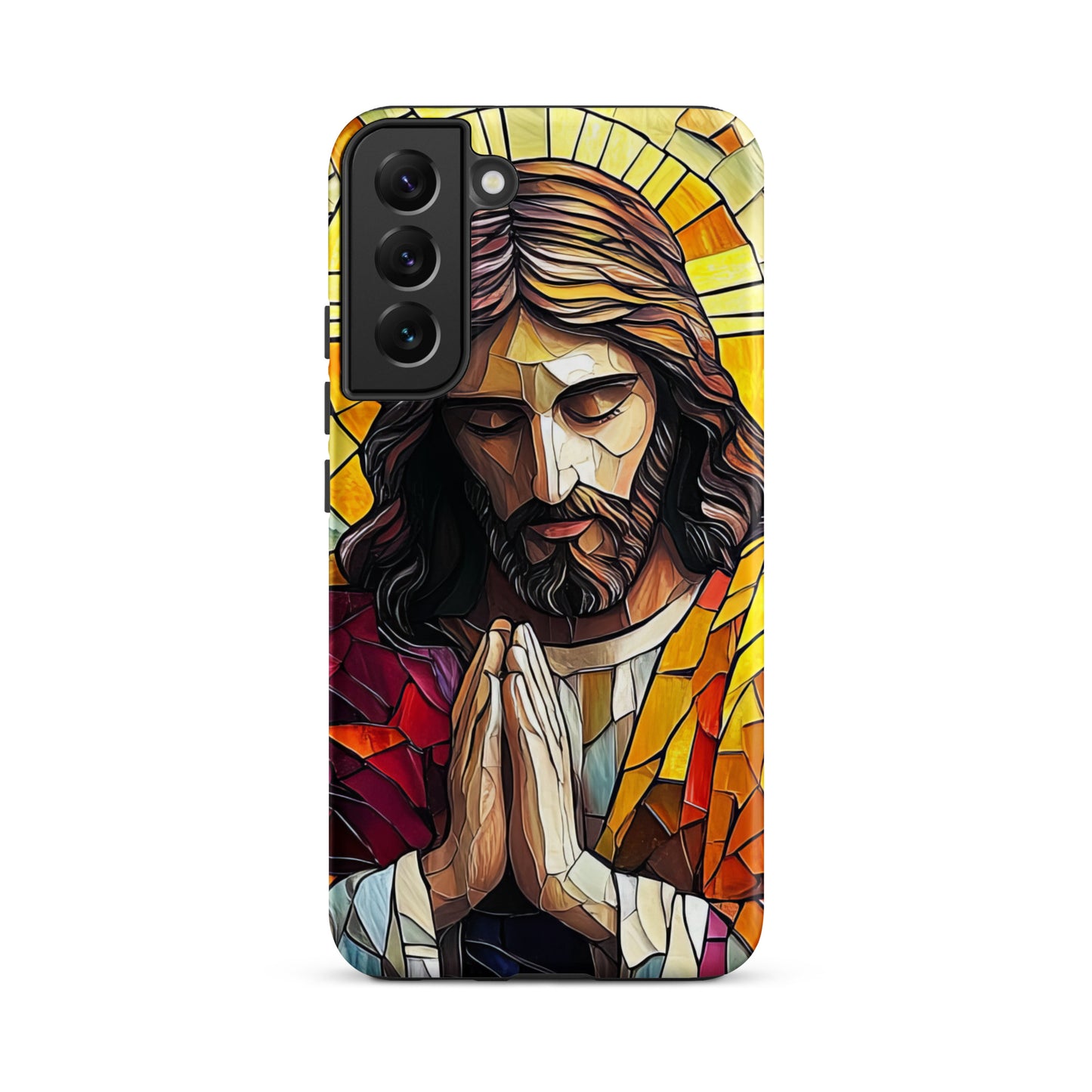 Jesus Praying Mosaic Art - Tough Case for iPhone®