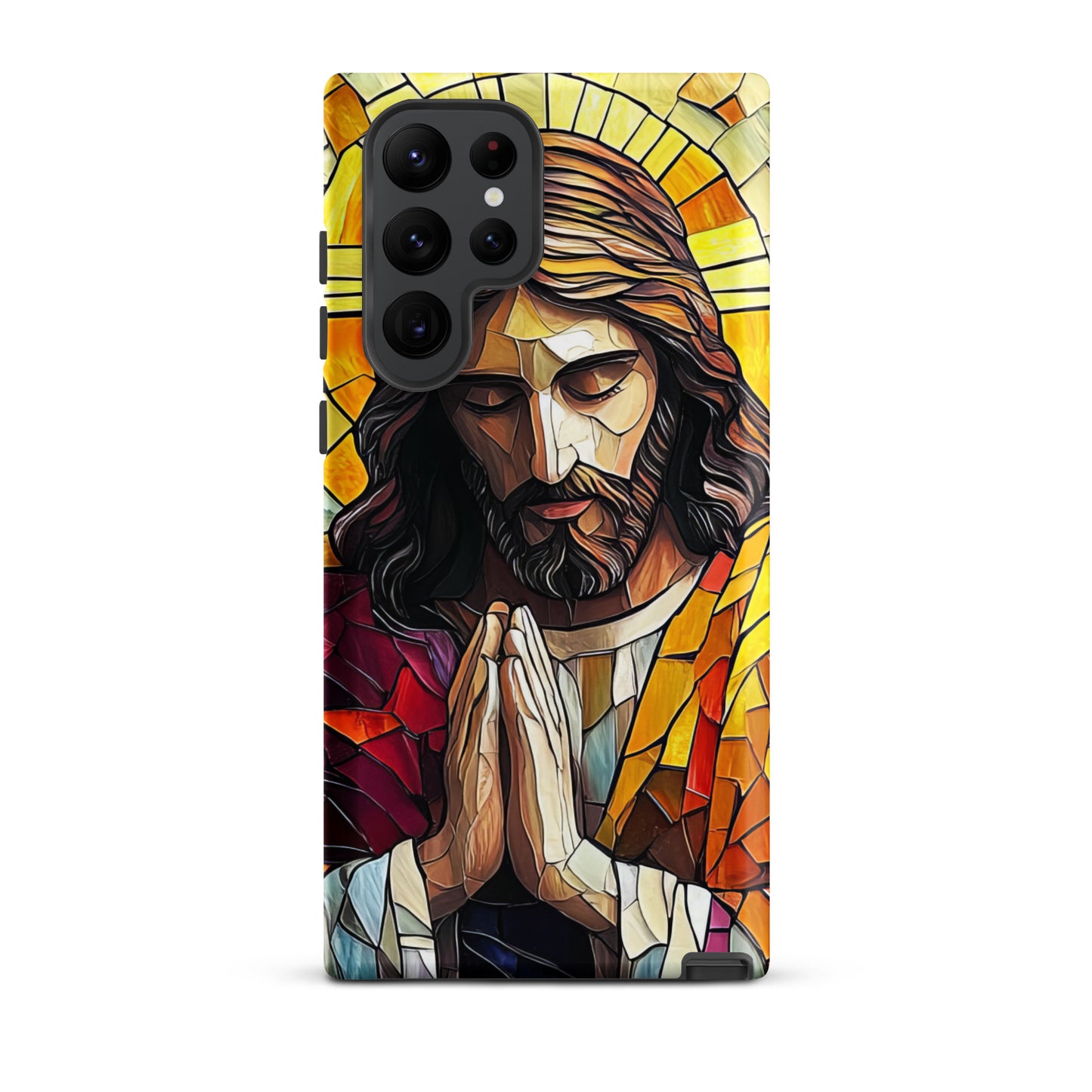 Jesus Praying Mosaic Art - Tough Case for iPhone®