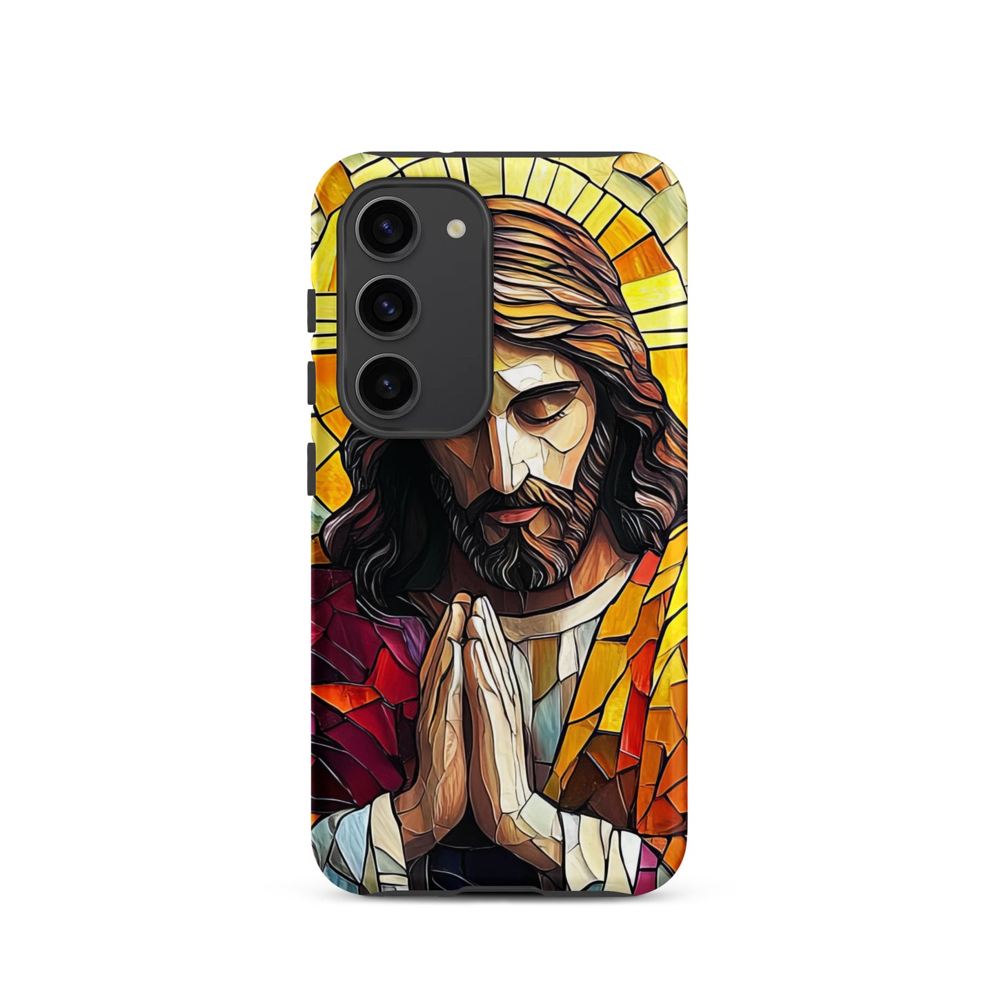 Jesus Praying Mosaic Art - Tough Case for iPhone®