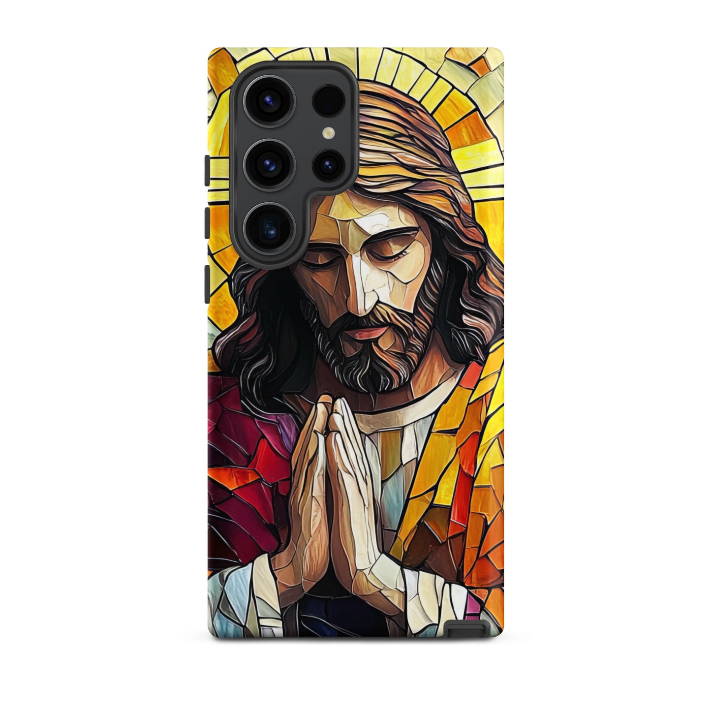 Jesus Praying Mosaic Art - Tough Case for iPhone®
