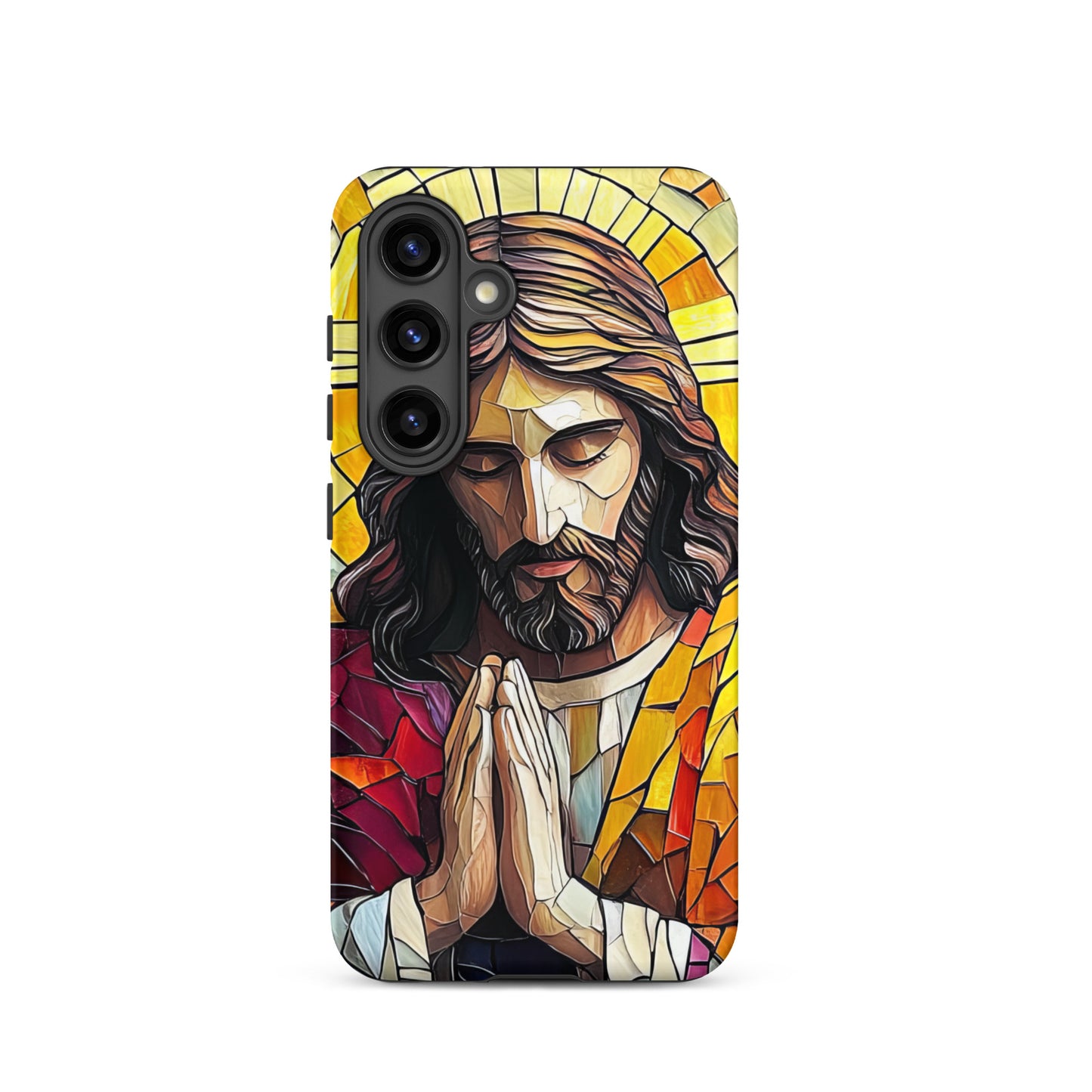 Jesus Praying Mosaic Art - Tough Case for iPhone®