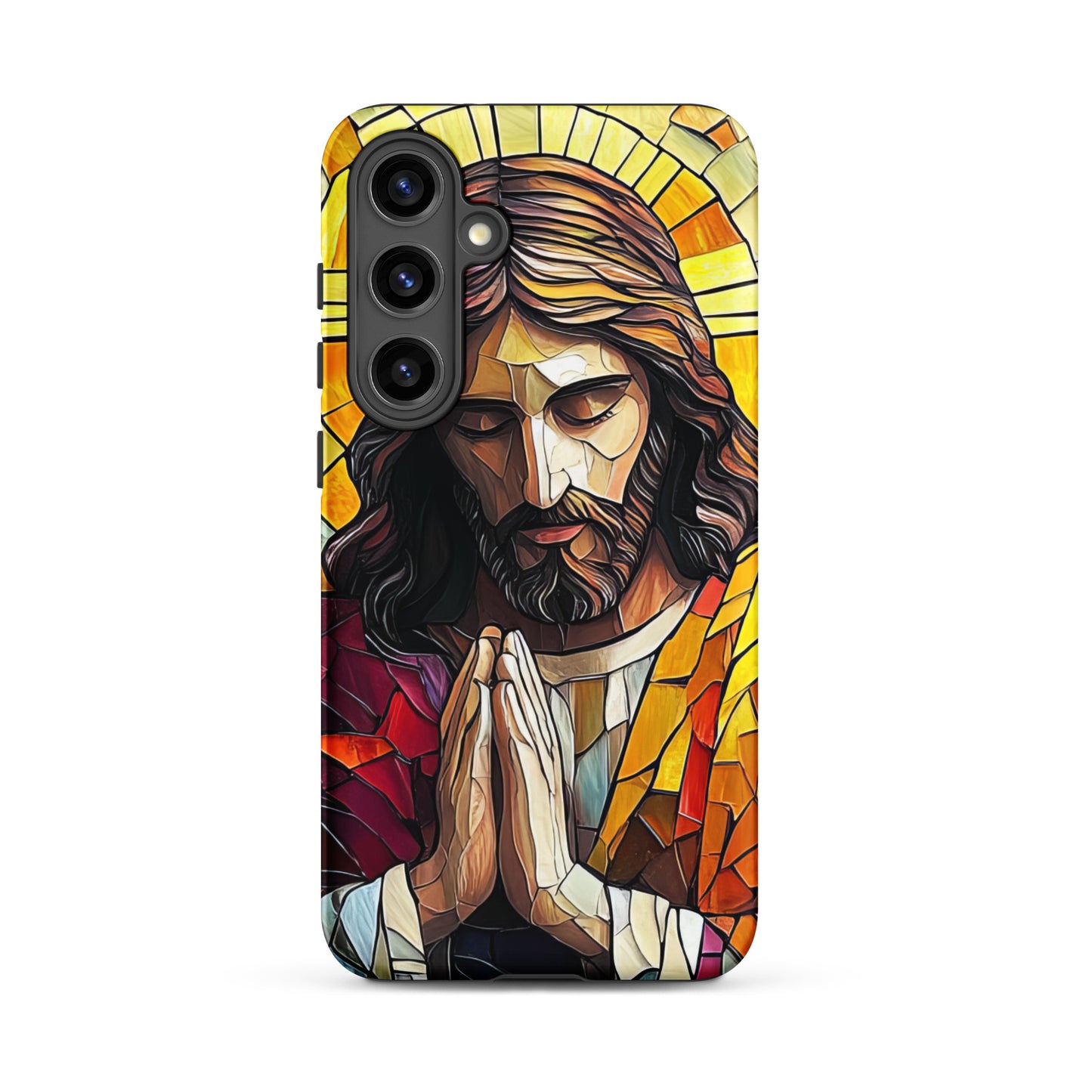Jesus Praying Mosaic Art - Tough Case for iPhone®