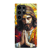 Jesus Praying Mosaic Art - Tough Case for iPhone®