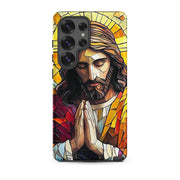 Jesus Praying Mosaic Art - Tough Case for iPhone®